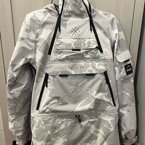 DOPE White and Gray Jacket